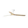 Ventilador de techo Faro Punt M Blanco Arce Luz LED 130 cm