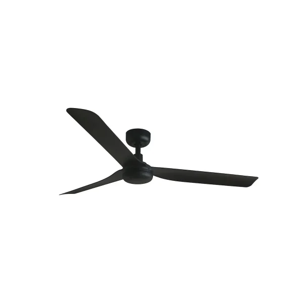 Ventilador de techo Faro Punt M Negro Negro Sin Luz 130 cm