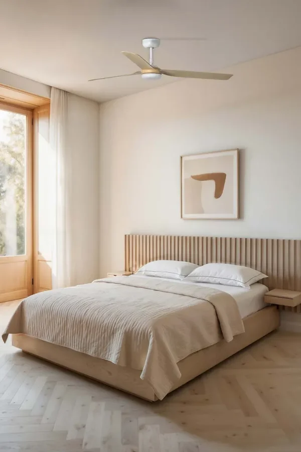 Ventilador de techo Faro Punt M Blanco Arce Sin Luz 130 cm