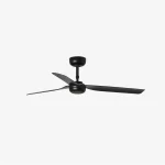 Ventilador de techo Faro Punt M Negro Negro Sin Luz 130 cm