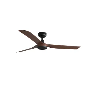 ventilador-techo-faro-punt-m-sin-luz-motor-dc-3-aspas-nogal-33817 Ventilador de techo Faro Punt M Negro Nogal Sin Luz 130 cm