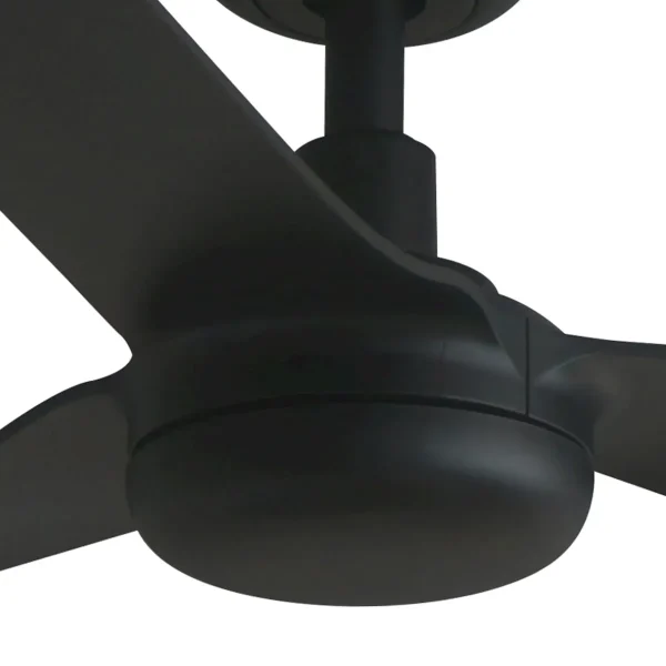Ventilador de techo Faro Punt M Negro Negro Sin Luz 130 cm