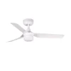 Ventilador de techo Faro Punt S Blanco Luz LED 90 cm