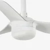 Ventilador de techo Faro Punt S Blanco Luz LED 90 cm