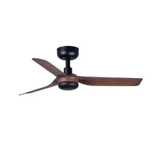 ventilador-techo-faro-punt-s-sin-luz-motor-dc-3-aspas-nogal-33823 Ventilador de techo Faro Punt S Negro Nogal Sin Luz 90 cm