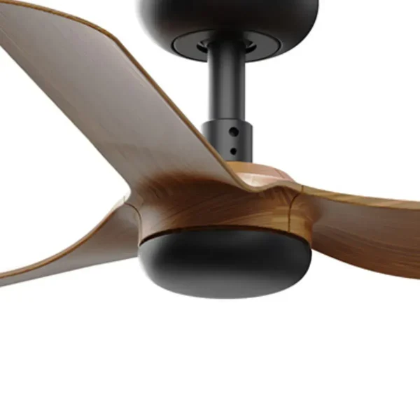 Ventilador de techo Faro Punt S Negro Nogal Sin Luz 90 cm