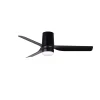 Ventilador de techo Faro Punt Tub S Negro Luz LED 90 cm