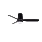 Ventilador de techo Faro Punt Tub S Negro Luz LED 90 cm