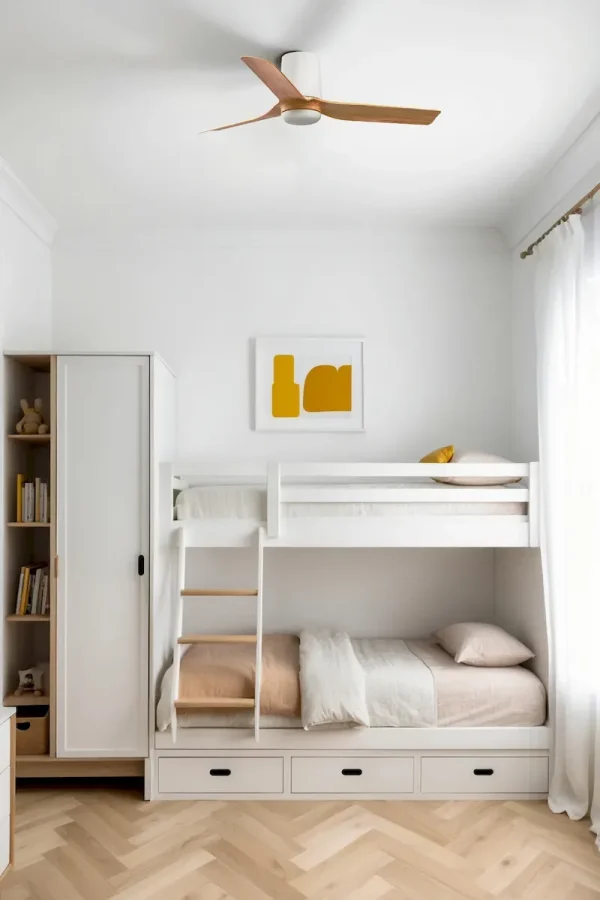 Ventilador de techo Faro Punt Tub S Blanco Arce Sin Luz 90 cm