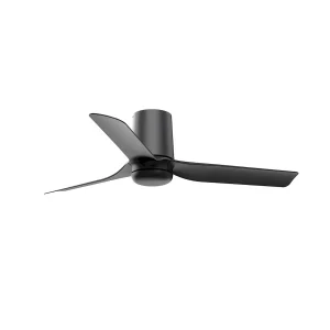 ventilador-techo-faro-punt-tub-s-sin-luz-motor-dc-3-aspas-33834 Ventilador de techo Faro Punt Tub S Negro Sin Luz 90 cm