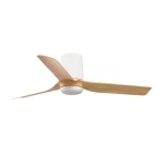 Ventilador de techo Faro Punt Tub S Blanco Arce Sin Luz 90 cm