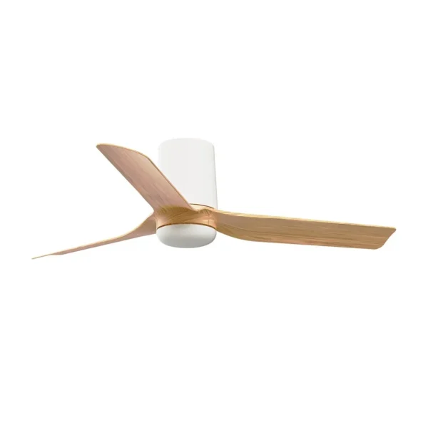Ventilador de techo Faro Punt Tub S Blanco Arce Sin Luz 90 cm