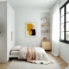 Ventilador de techo Faro Punt Tub S Blanco Sin Luz 90 cm