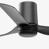 Ventilador de techo Faro Punt Tub S Negro Sin Luz 90 cm