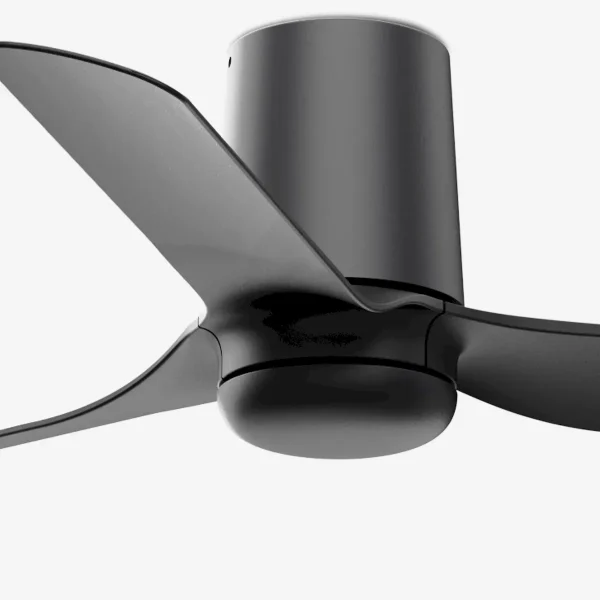 Ventilador de techo Faro Punt Tub S Negro Sin Luz 90 cm