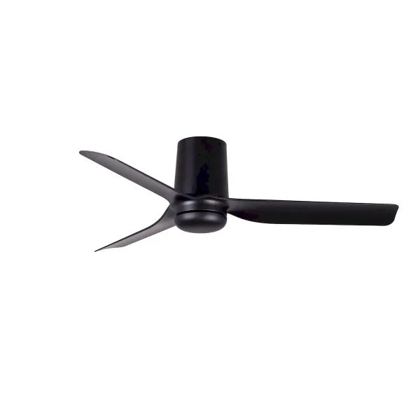 Ventilador de techo Faro Punt Tub S Negro Sin Luz 90 cm