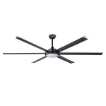 Ventilador de techo Faro Rotterdam XL20 Negro Luz LED 200 cm