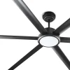 Ventilador de techo Faro Rotterdam XL20 Negro Luz LED 200 cm