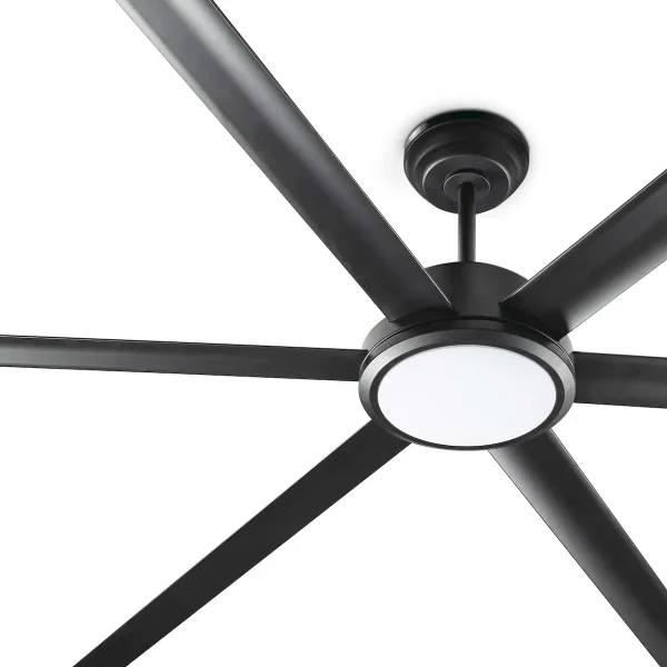 Ventilador de techo Faro Rotterdam XL20 Negro Luz LED 200 cm