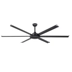 Ventilador de techo Faro Rotterdam XL20 Negro Sin Luz 200 cm