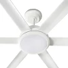 Ventilador de techo Faro Rotterdam XXL25 Blanco Luz LED 250 cm