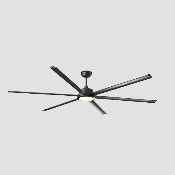 Ventilador de techo Faro Rotterdam XXL25 Negro Luz LED 250 cm