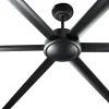 Ventilador de techo Faro Rotterdam XXL25 Negro Sin Luz 250 cm