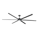 Ventilador de techo Faro Rotterdam XXL30 Negro Luz LED 300 cm
