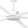 Ventilador de techo Rotterdam XXL30 blanco sin luz