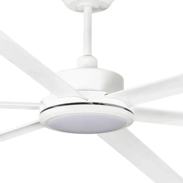 Ventilador de techo Rotterdam XXL30 blanco sin luz