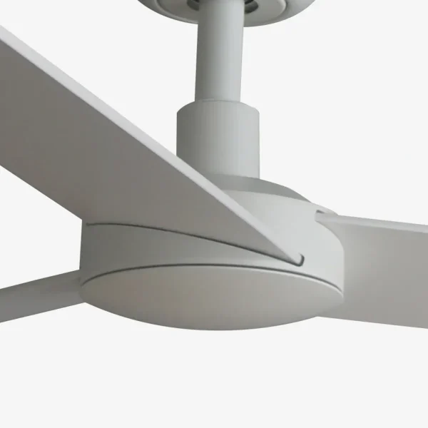 Ventilador Faro Rudder-3 L Blanco o fresno Sin Luz 132 cm