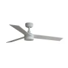 Ventilador Faro Rudder-3 S blanco o fresno Luz LED 106 cm