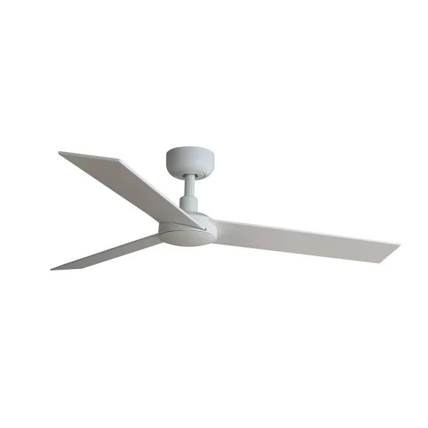 Ventilador Faro Rudder-3 S blanco o fresno Sin Luz 106 cm
