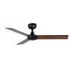Ventilador Faro Rudder-3 S negro o nogal Sin Luz 106 cm
