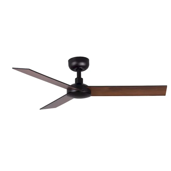 Ventilador Faro Rudder-3 S negro o nogal Sin Luz 106 cm