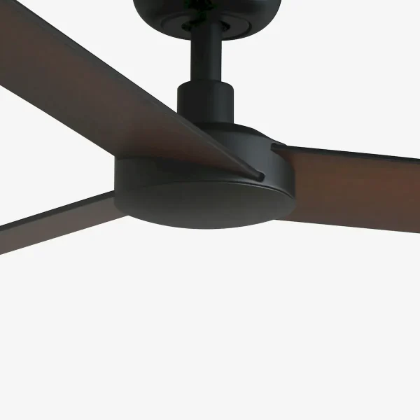 Ventilador Faro Rudder-3 S negro o nogal Sin Luz 106 cm