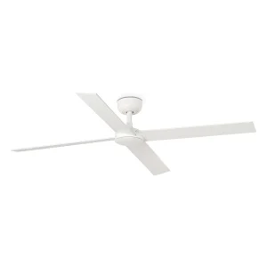 ventilador-techo-faro-rudder-4-l-sin-luz-motor-dc-4-aspas-34355 Ventilador Faro Rudder-4 L blanco o fresno Sin Luz 132 cm