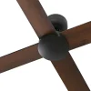 ventilador-techo-faro-rudder-4-l-sin-luz-motor-dc-mando-negro-34356 Ventilador Faro Rudder-4 L negro o nogal Sin Luz 132 cm