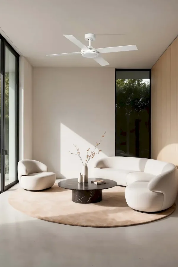 Ventilador de techo Faro Saint L Blanco Luz LED 132 cm