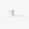 ventilador-techo-faro-tube-m-sin-luz-motor-dc-cromo-33393 Ventilador de techo Faro Tube M Cromo Transparente Sin Luz 128 cm