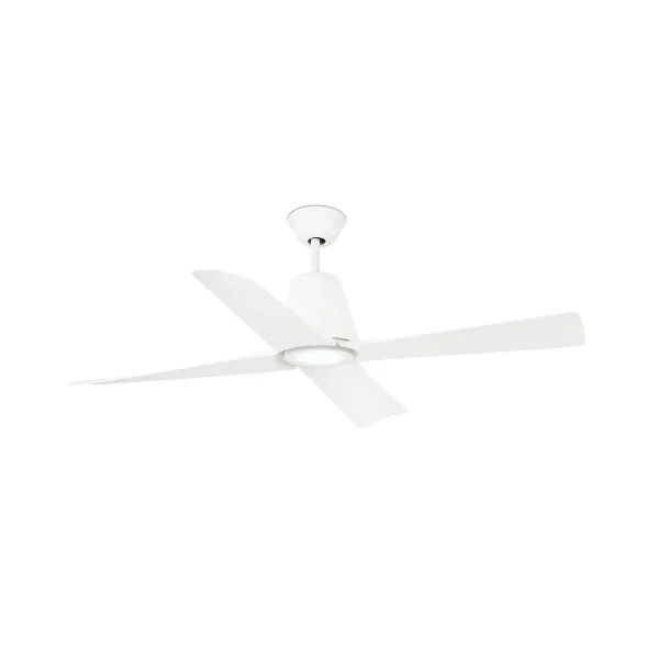 Ventilador de techo Faro Typhoon M Blanco Luz LED 127 cm