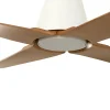 Ventilador de techo Faro Typhoon M Blanco Arce Luz LED 127 cm