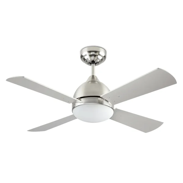 ventilador-techo-forlight-borneo-luz-4-aspas-blanco-gris-ve-0006-sat Ventilador Forlight Borneo níquel aspa blanco ó gris con luz 106,6 cm