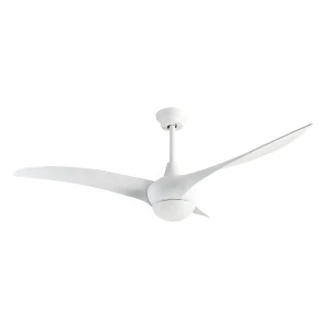 Ventilador de techo Helix Forlight blanco luz Led