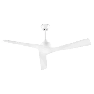 Ventilador de techo Forlight Mogan blanco sin luz 132 cm