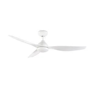 Ventilador de techo Forlight Nepal blanco LED 132 cm