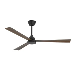 Ventilador de techo Forlight Shadow marrón sin luz Ø122 cm