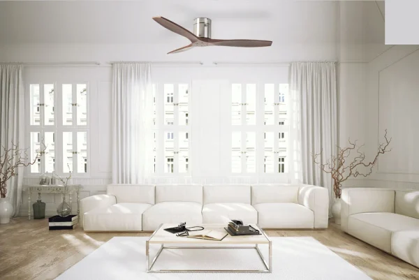 Ventilador de techo Forlight Stem motor DC luz Led