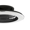 ventilador-techo-mantra-alisio-xl-led-motor-dc-negro-7492 Ventilador Mantra Alisio XL Negro Transparentes Luz LED 73,5 cm