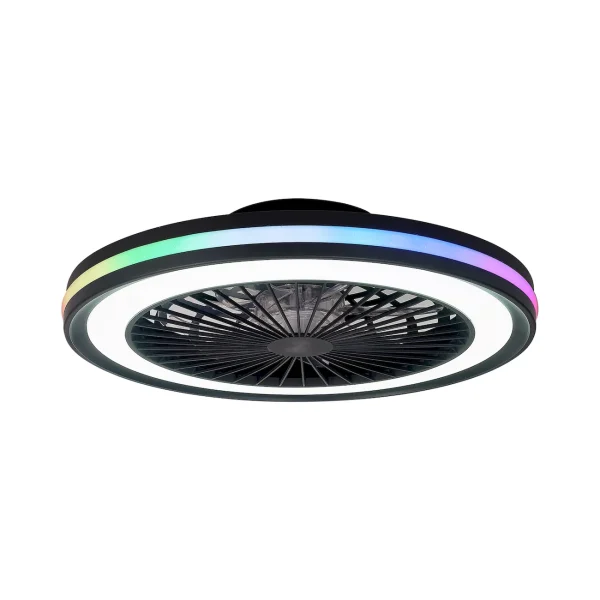 ventilador-techo-mantra-gamer-big-led-rgb-motor-dc-7-aspas-7862 Ventilador Mantra Gamer BIG Negro Transparentes Luz LED 55,6 cm